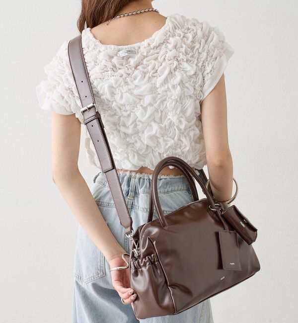  「サイドポケットボストンBAG」|ボストンバッグ|