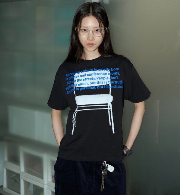  「【OFFICE SERVICES】 OFFICE CHAIR TEE」|Tシャツ・カットソー|