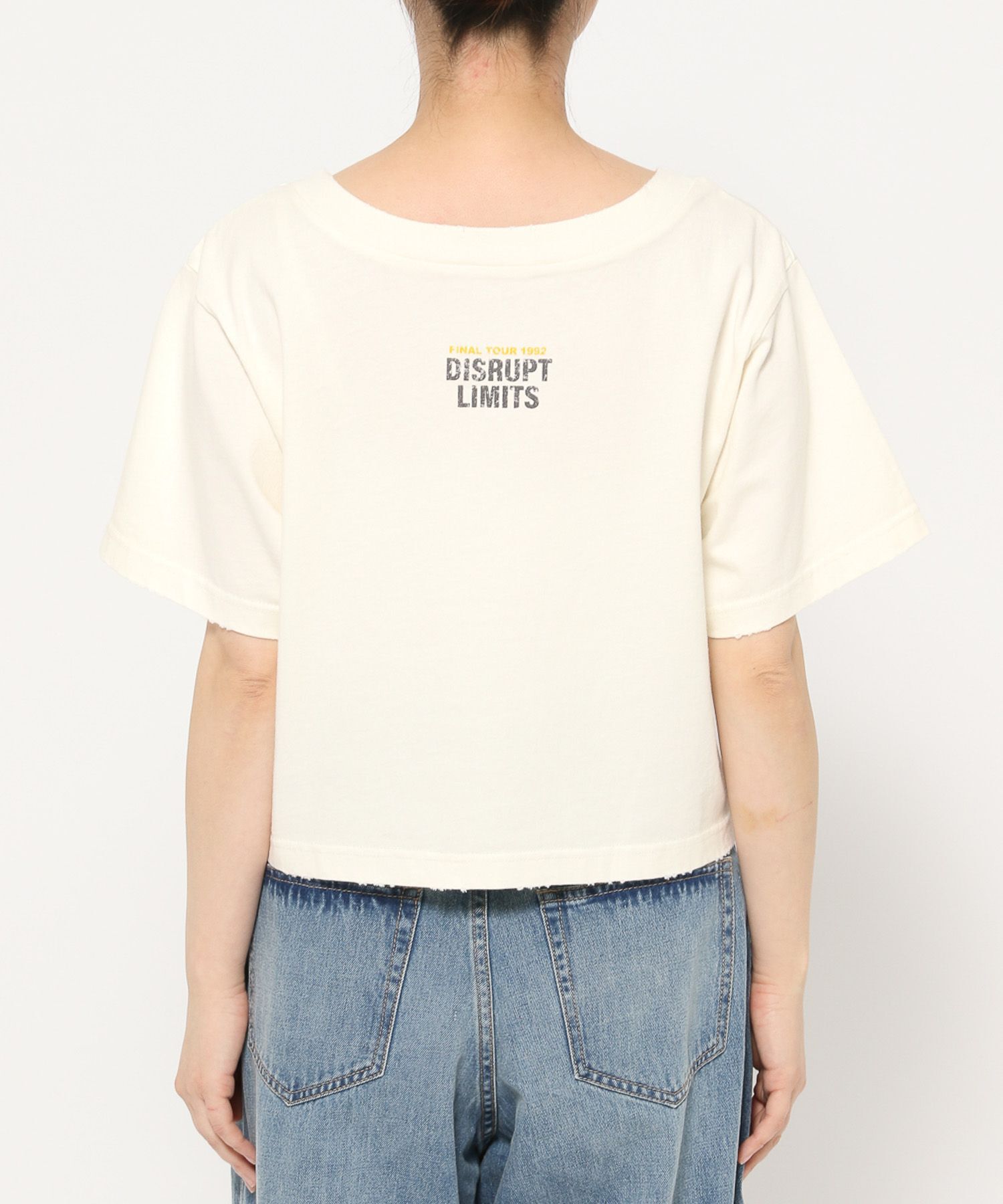 LOWRYS FARM「【前後着用可能】２ＷＡＹロゴＴＥＥ」|Tシャツ・カットソー|