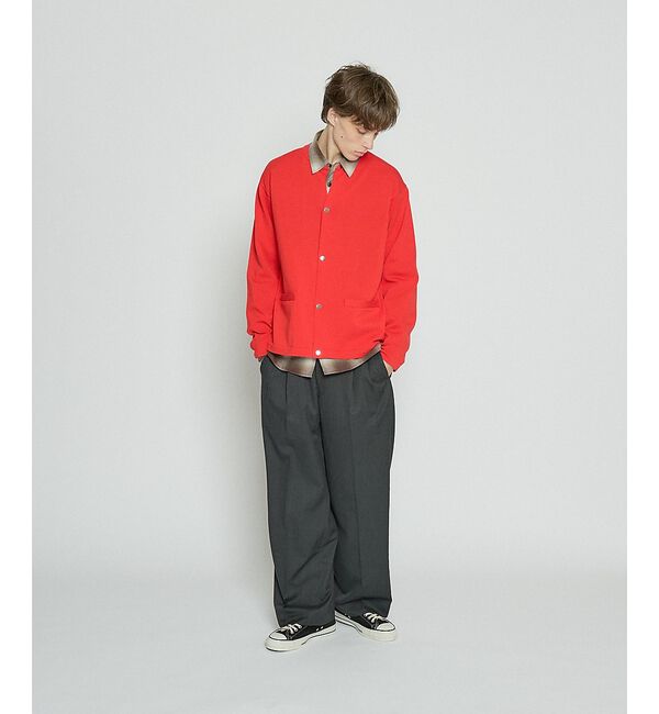 ABAHOUSE「ストレッチニット クルーネックカーディガン」|カーディガン|