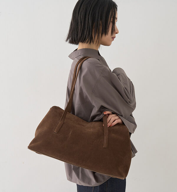 Rouge vif「【MAESTOSO/マエストソ】AURORA TOTE ポーチ付きレーザートート」|トートバッグ|