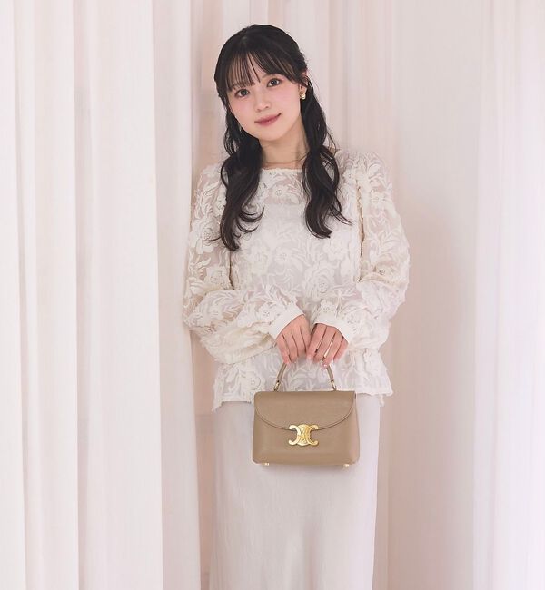 Rouge vif「【一部店舗限定】【北野百笑さんコラボ】レースブラウス」|シャツ・ブラウス|