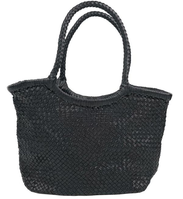 Rouge vif「【The Bagmati/ザ バグマティ】レザーメッシュミニトート」|トートバッグ|