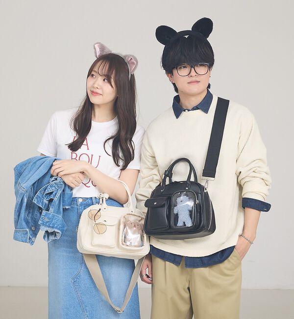 LOWELL things「【追加分再入荷】オシゴト/2WAYボストンバッグ【推し活】」|ボストンバッグ|