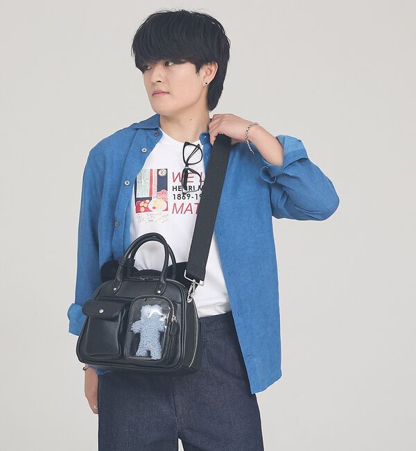 LOWELL things「【追加分再入荷】オシゴト/2WAYボストンバッグ【推し活】」|ボストンバッグ|