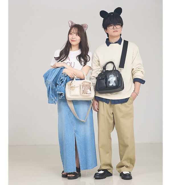 LOWELL things「【追加分再入荷】オシゴト/2WAYボストンバッグ【推し活】」|ボストンバッグ|