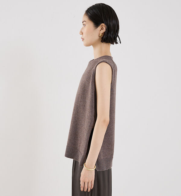 The Store by C' 「【ROHE】double-layered knit top／3WAYニットプルオ」|ニット・セーター|