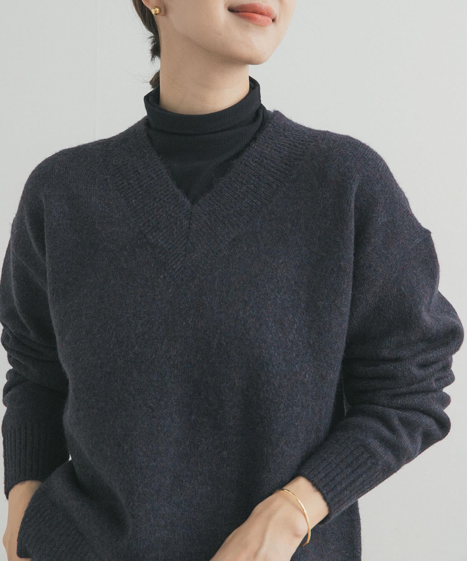 URBAN RESEARCH DOORS「VネックKNITプルオーバー」|ニット・セーター|