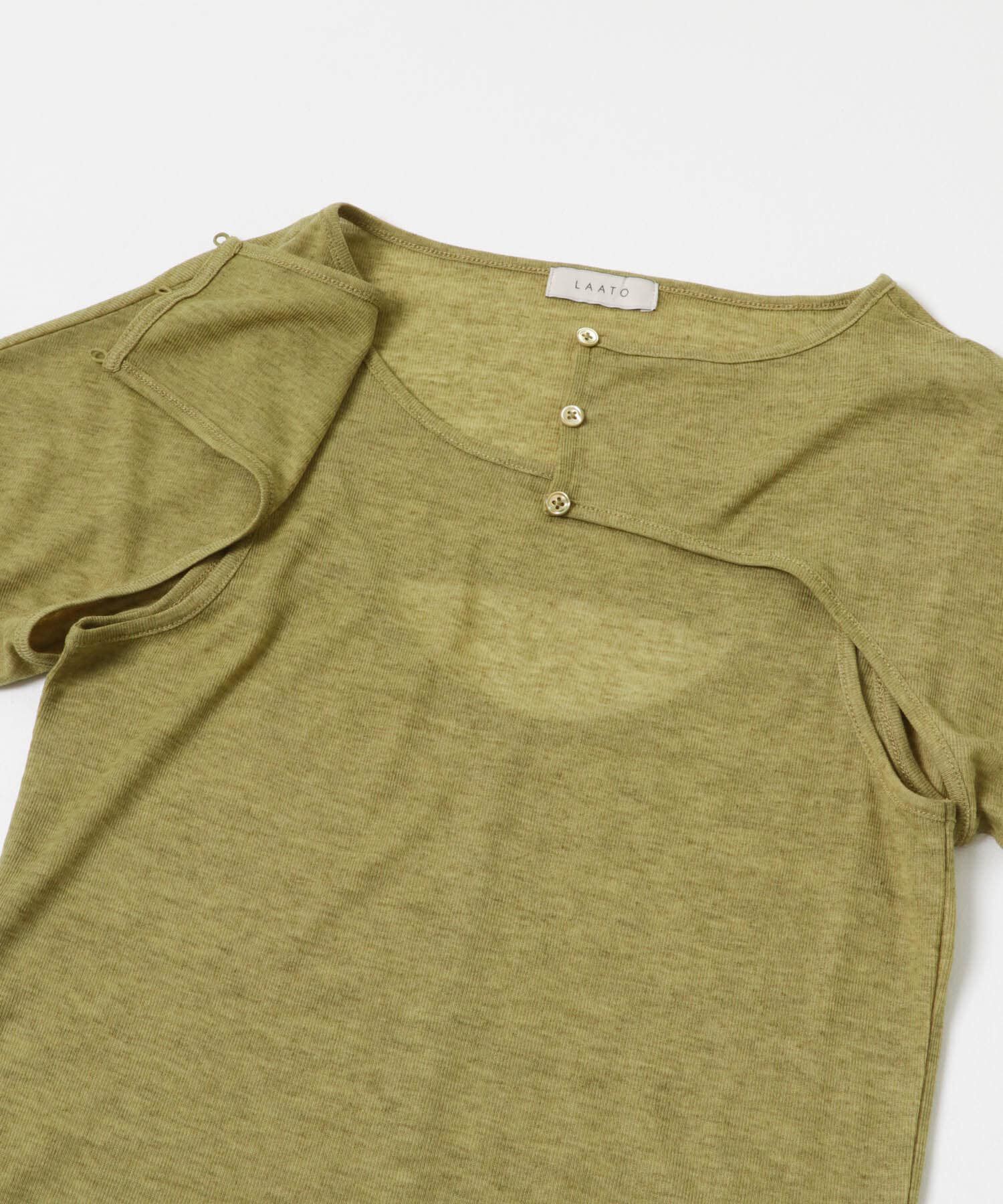 LAATO「mix layered tee」|Tシャツ・カットソー|