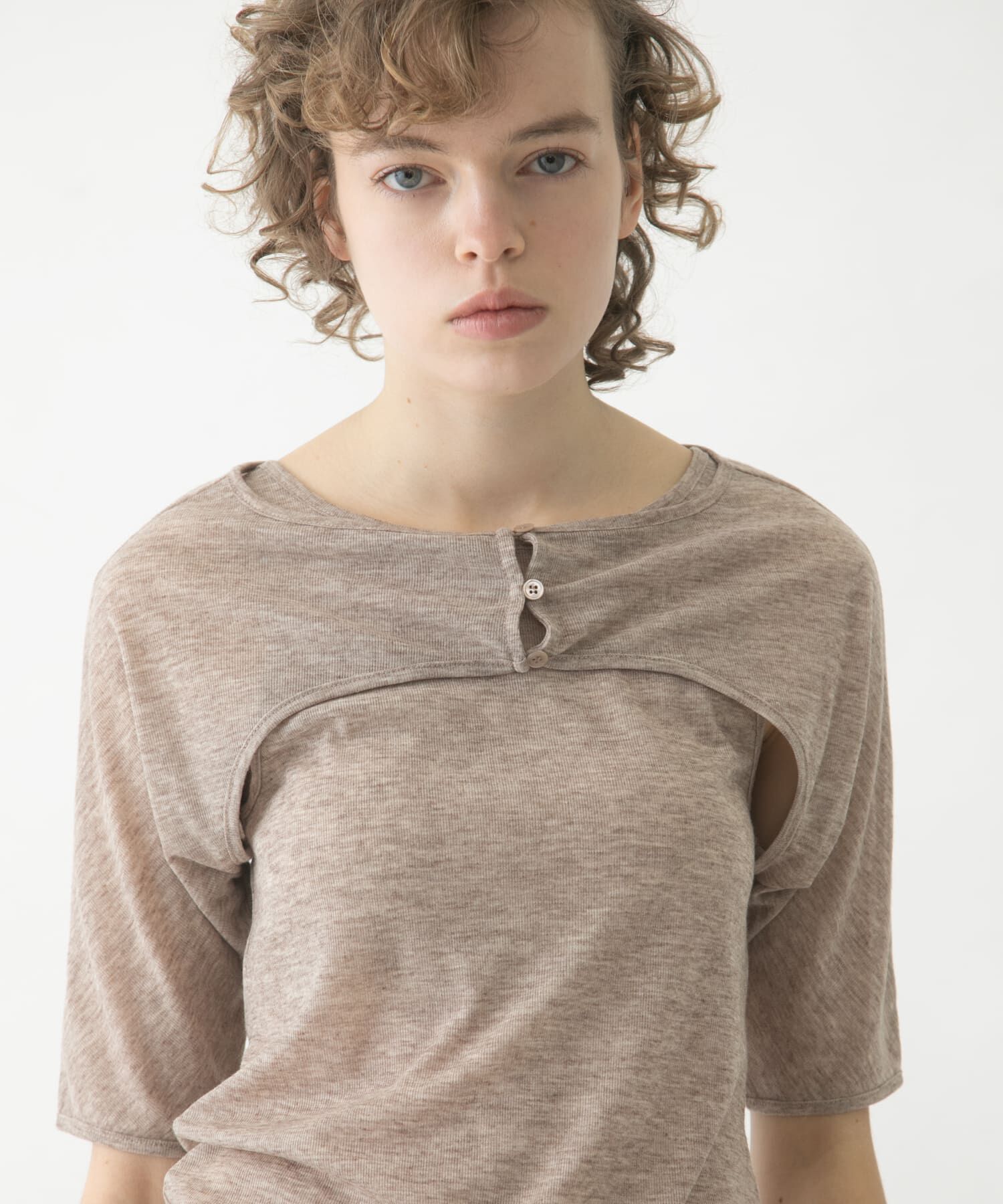 LAATO「mix layered tee」|Tシャツ・カットソー|