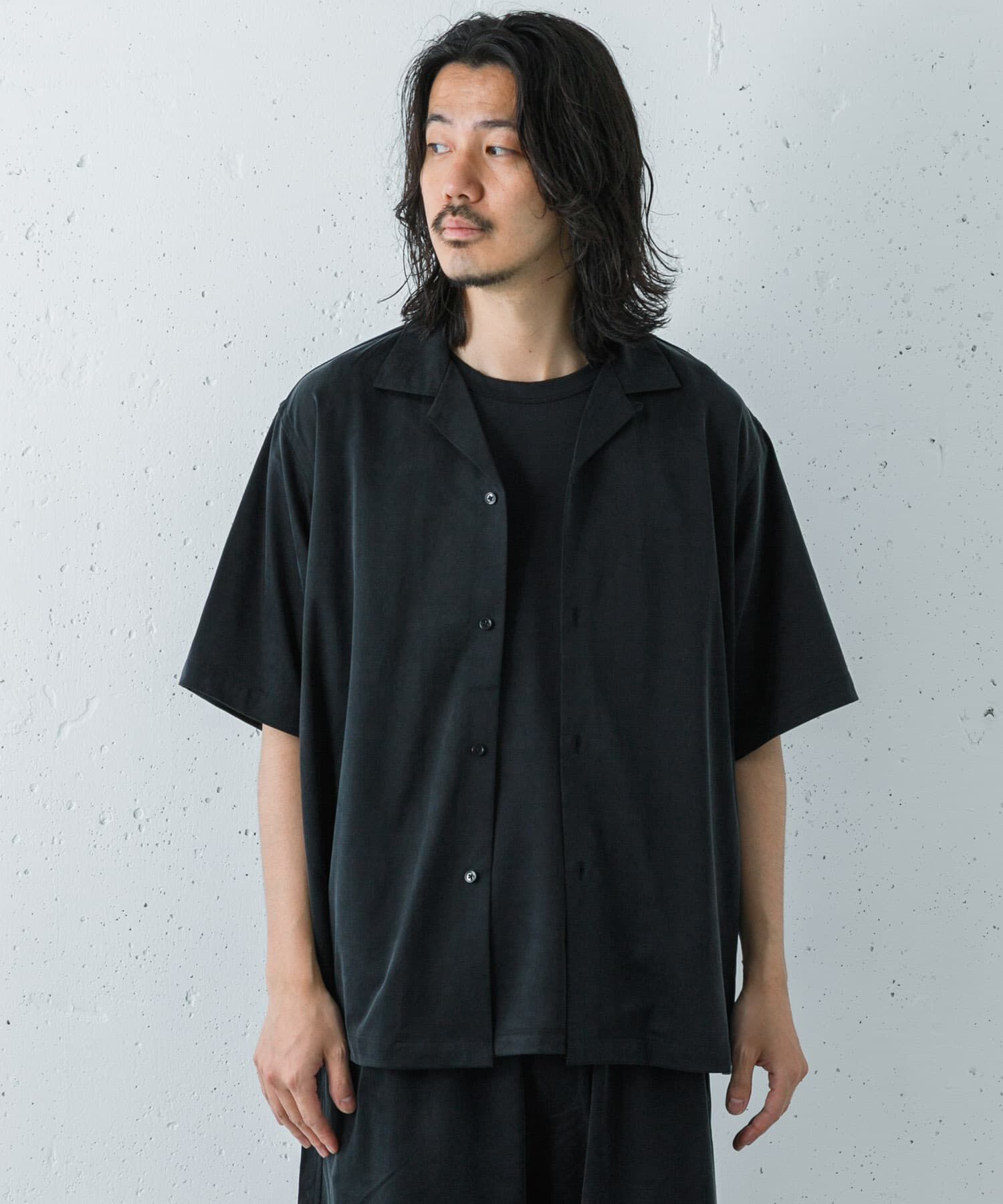 URBAN RESEARCH「『洗濯可』WASHABLE CUPRO SS O/C SHIRTS」|シャツ・ブラウス|