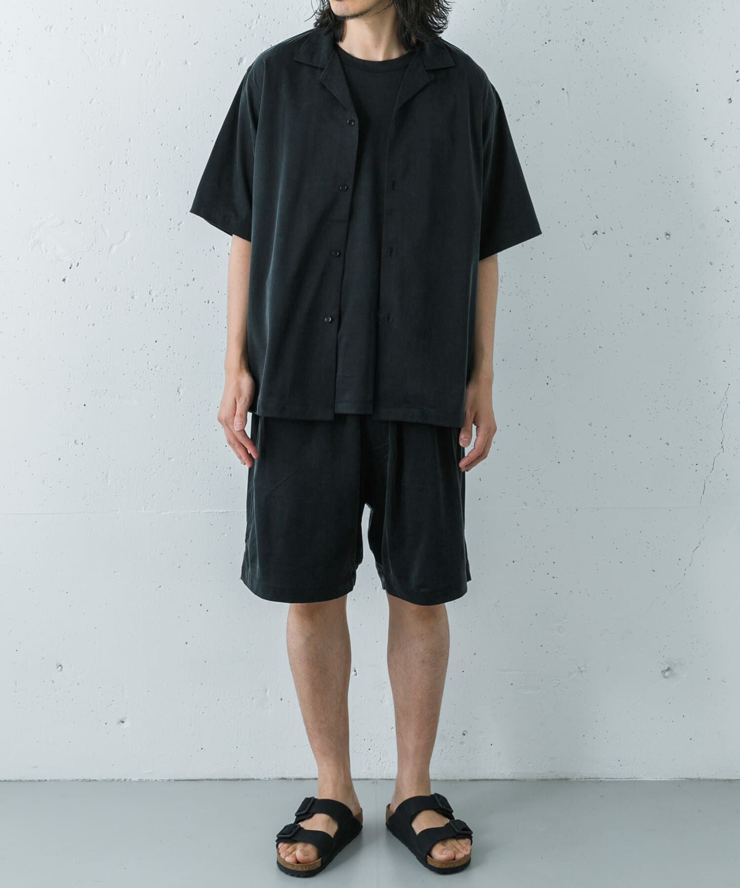 URBAN RESEARCH「『洗濯可』WASHABLE CUPRO SS O/C SHIRTS」|シャツ・ブラウス|
