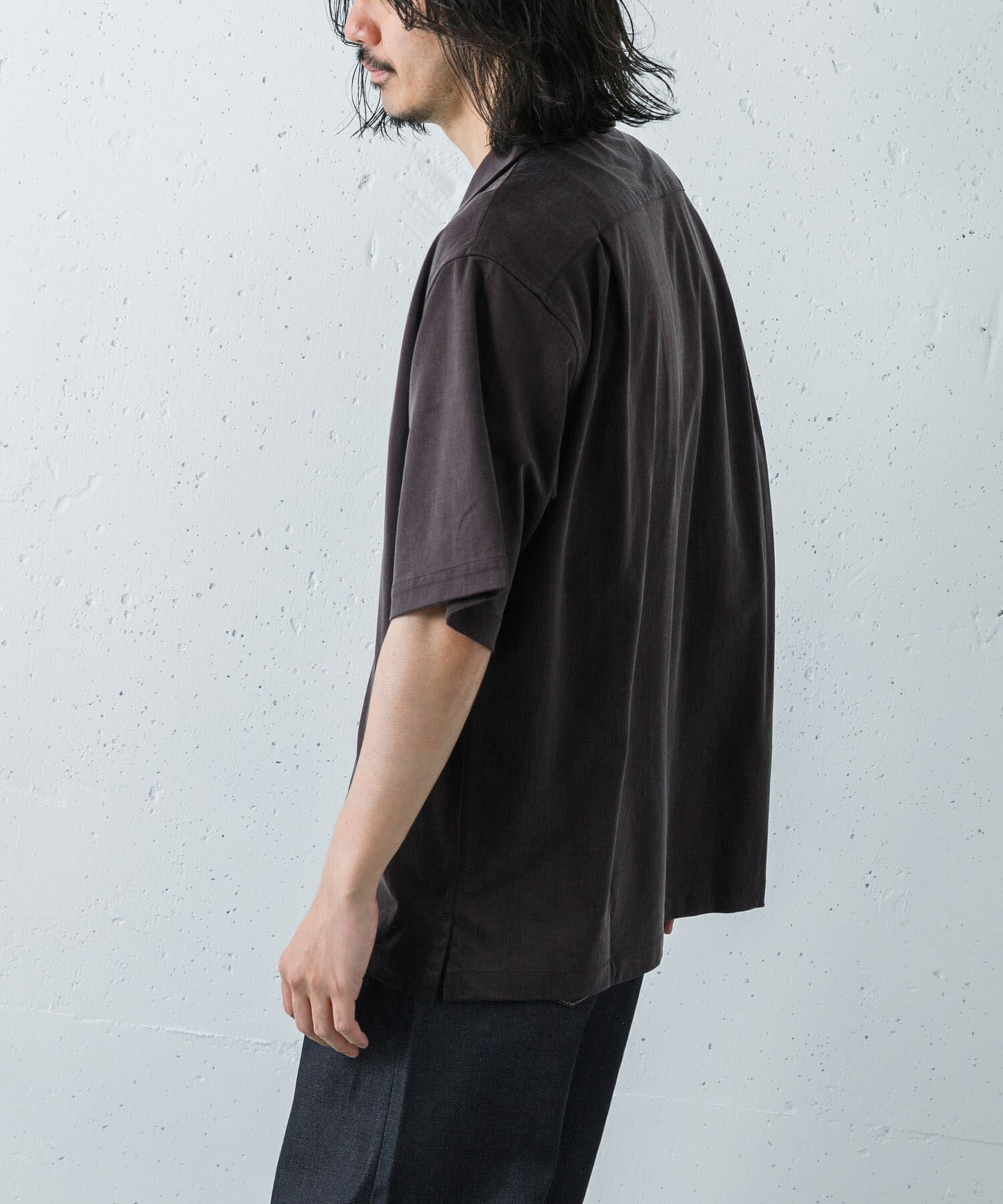 URBAN RESEARCH「『洗濯可』WASHABLE CUPRO SS O/C SHIRTS」|シャツ・ブラウス|