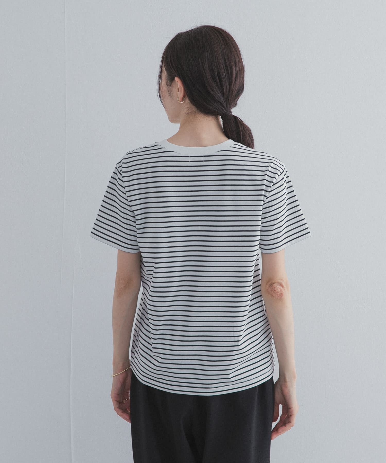 URBAN RESEARCH DOORS「『UR TECH』汗染み防止ベーシックTシャツ」|Tシャツ・カットソー|