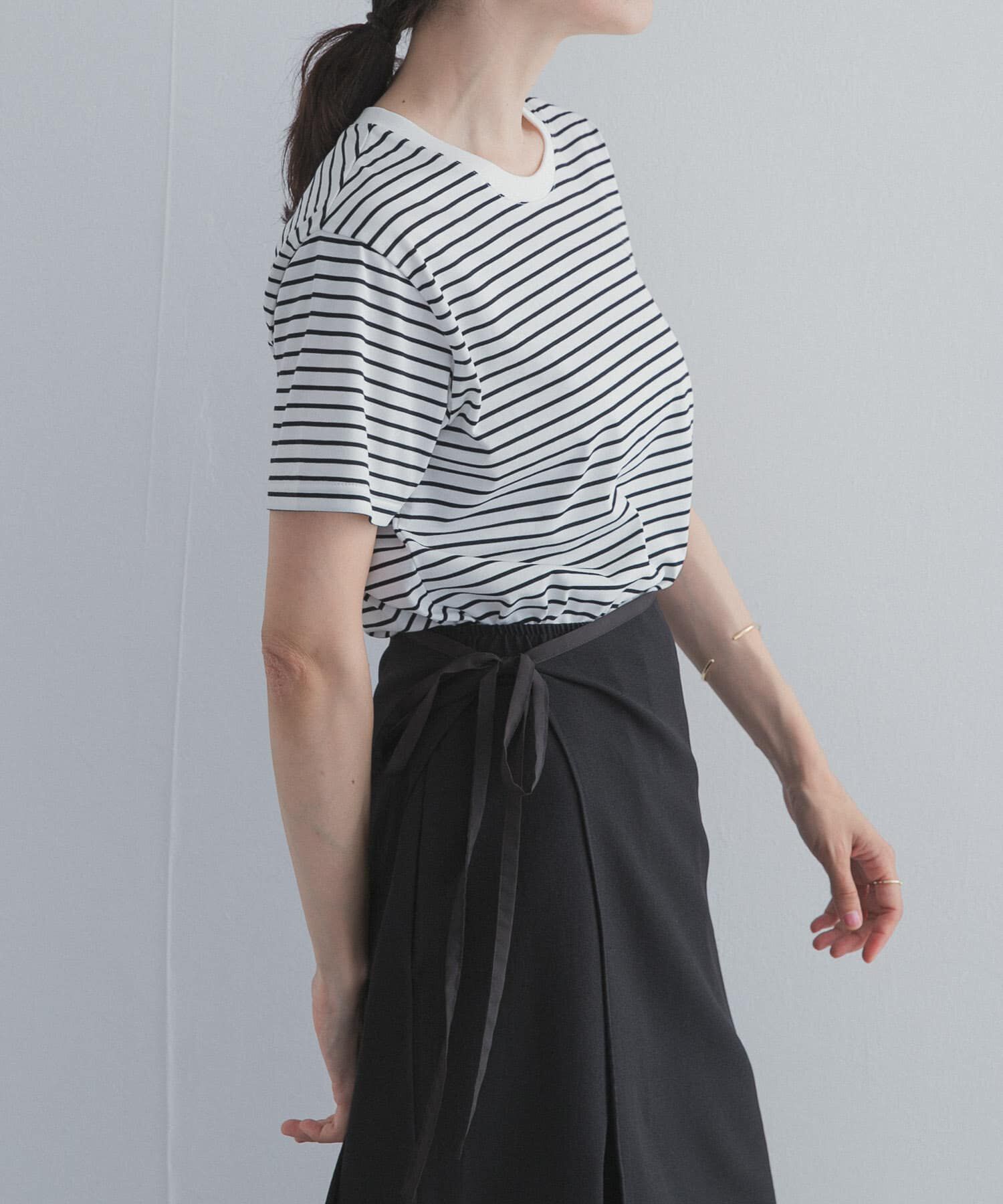 URBAN RESEARCH DOORS「『UR TECH』汗染み防止ベーシックTシャツ」|Tシャツ・カットソー|