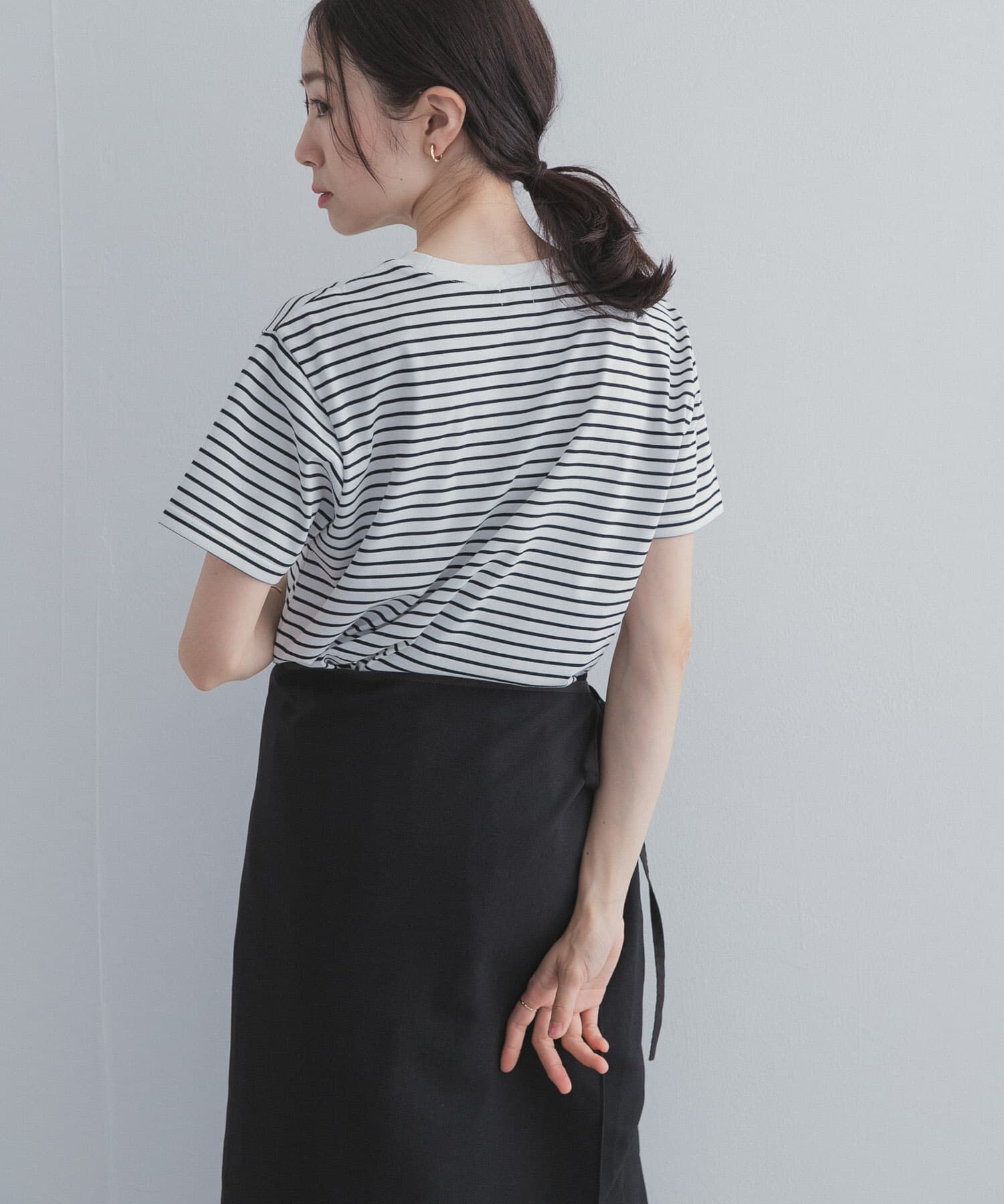 URBAN RESEARCH DOORS「『UR TECH』汗染み防止ベーシックTシャツ」|Tシャツ・カットソー|