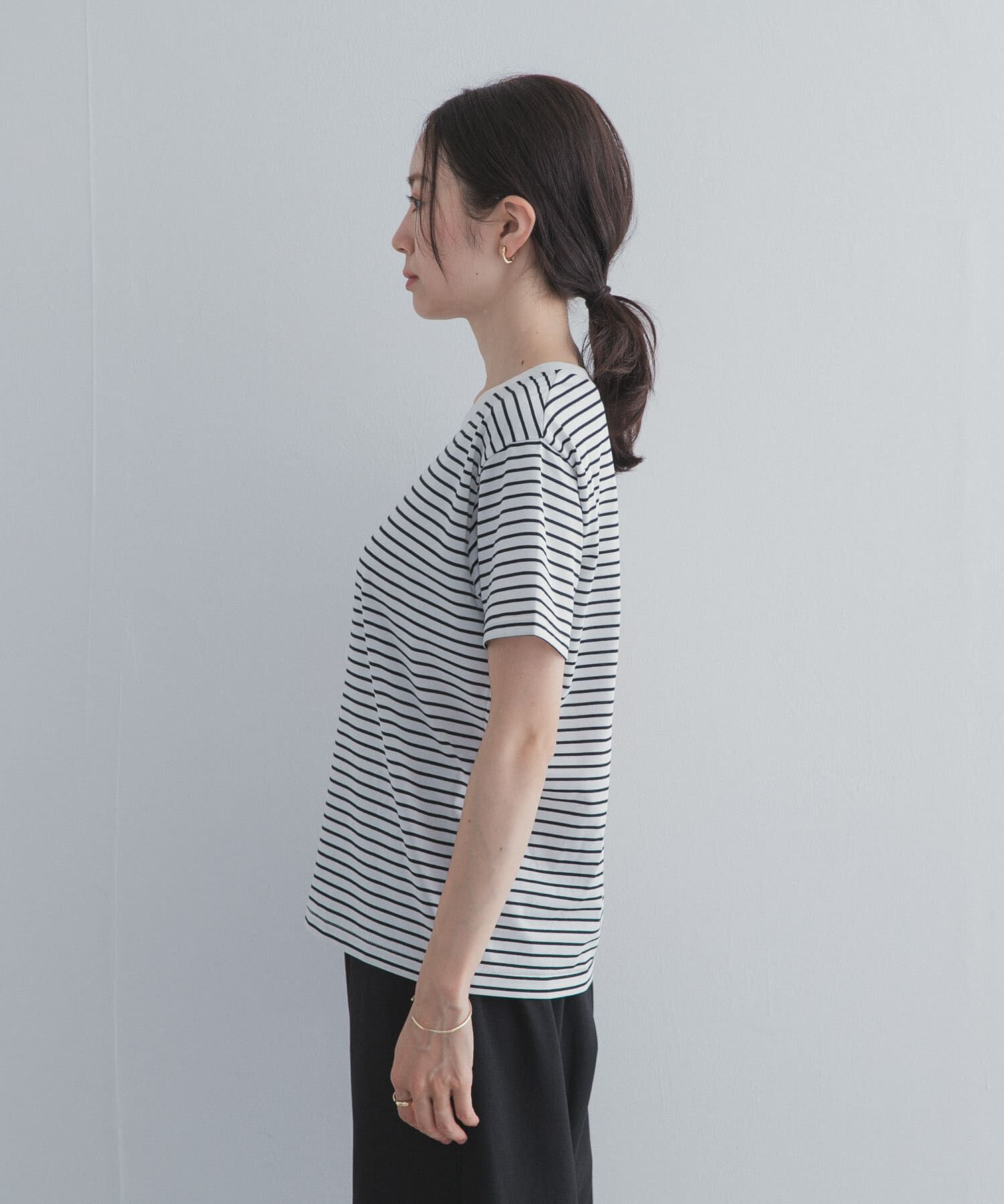URBAN RESEARCH DOORS「『UR TECH』汗染み防止ベーシックTシャツ」|Tシャツ・カットソー|