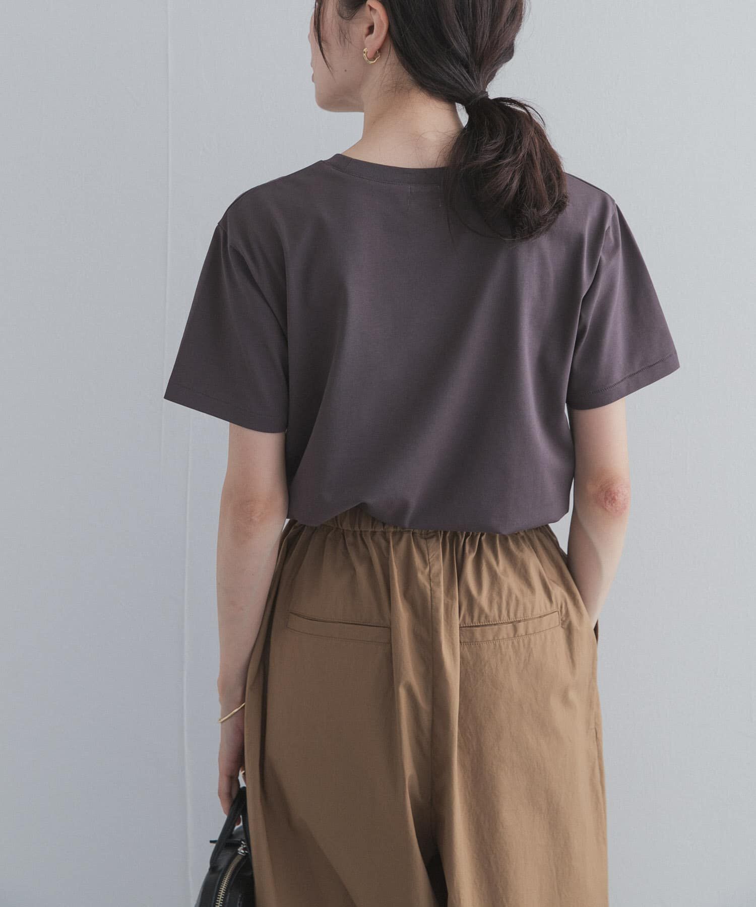 URBAN RESEARCH DOORS「『UR TECH』汗染み防止ベーシックTシャツ」|Tシャツ・カットソー|
