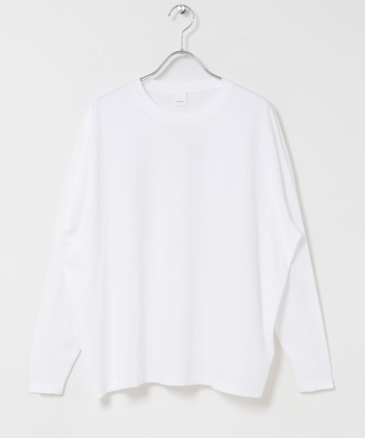 かぐれ「ハイツイストコットン長袖Tシャツ」|Tシャツ・カットソー|