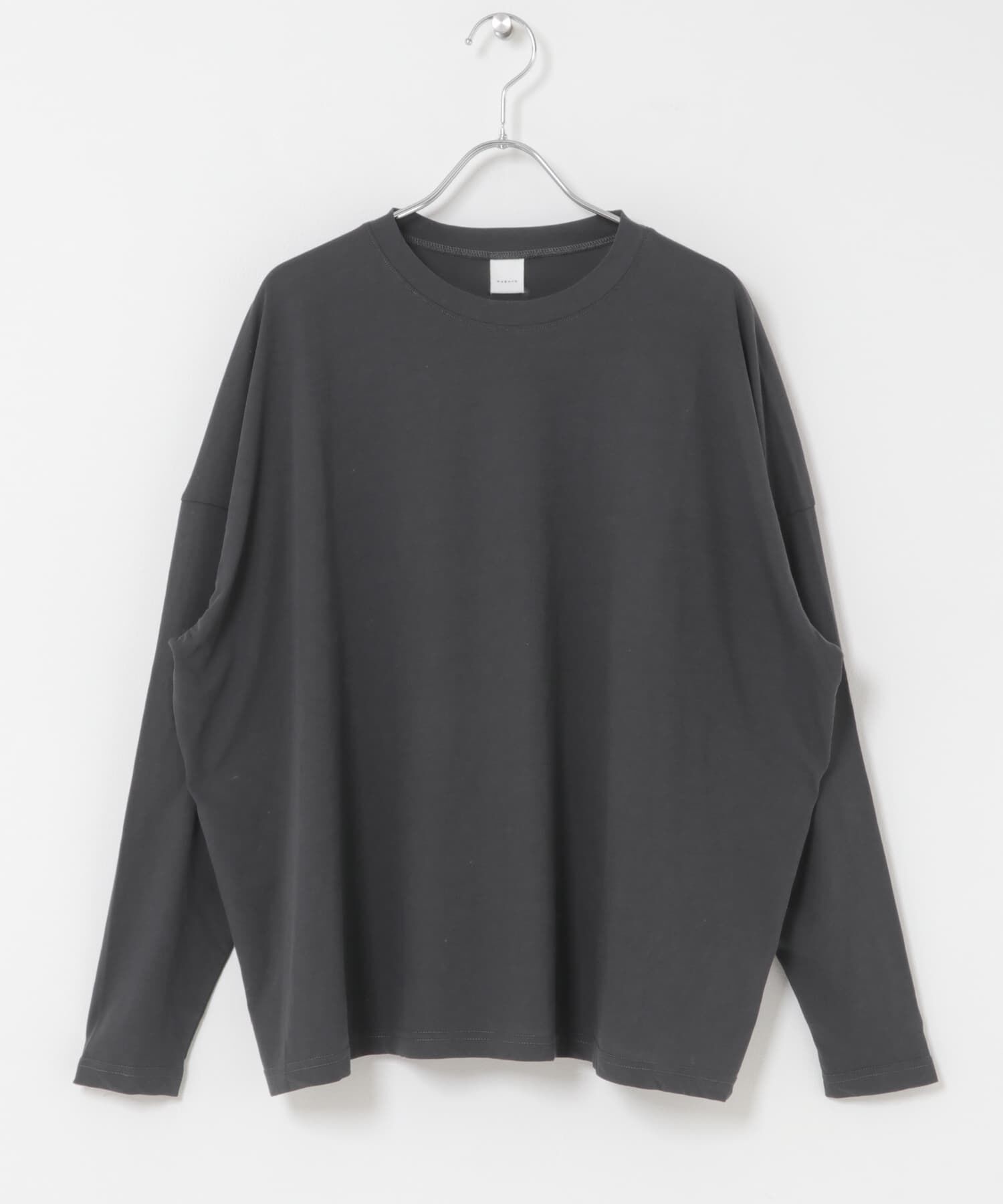 かぐれ「ハイツイストコットン長袖Tシャツ」|Tシャツ・カットソー|