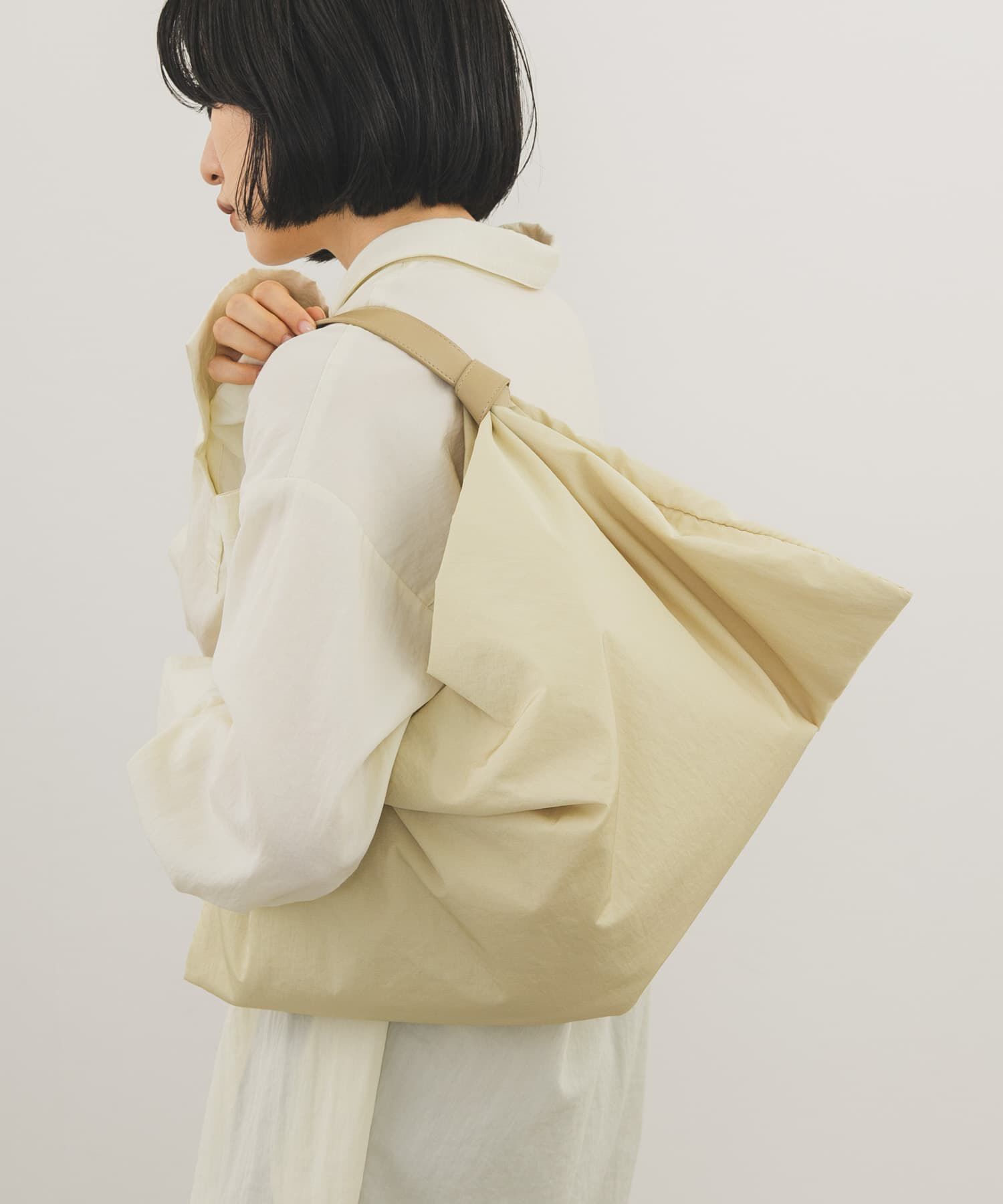  「ノットデザインワンハンドルBAG」|ハンドバッグ|
