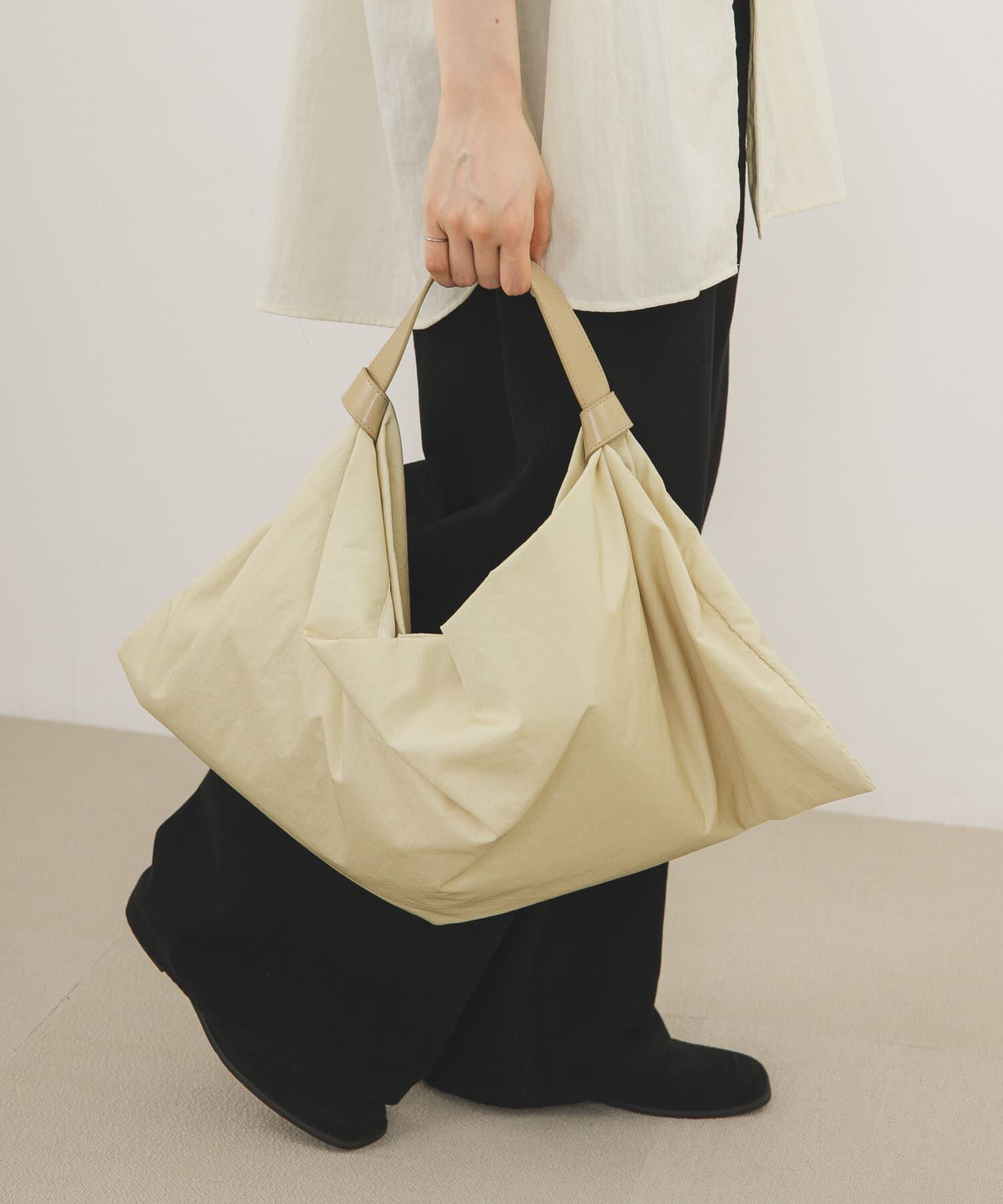  「ノットデザインワンハンドルBAG」|ハンドバッグ|