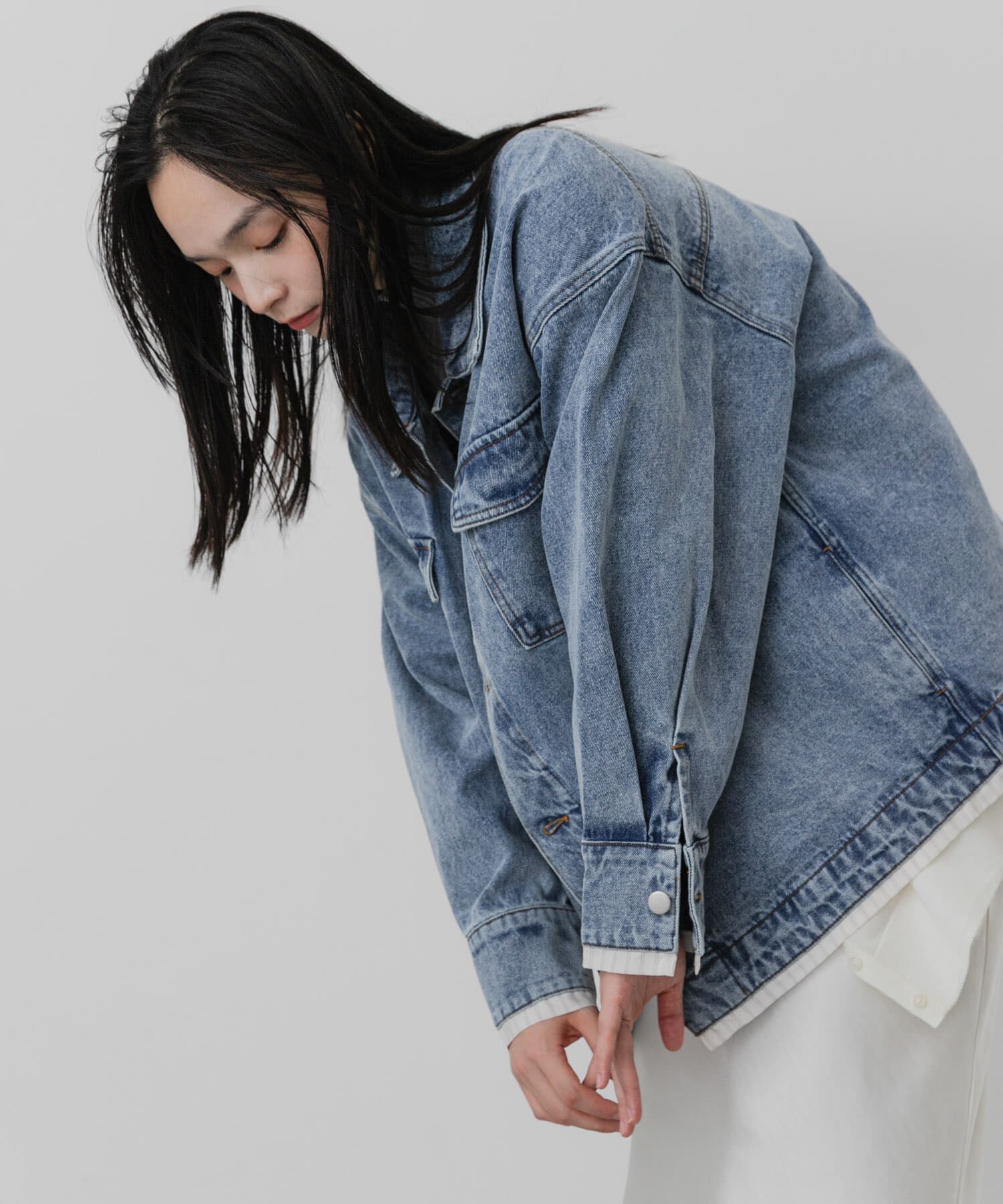 SENSE OF PLACE by URBAN RESEARCH「ルーズフィットデニムジャケット」|デニムジャケット|