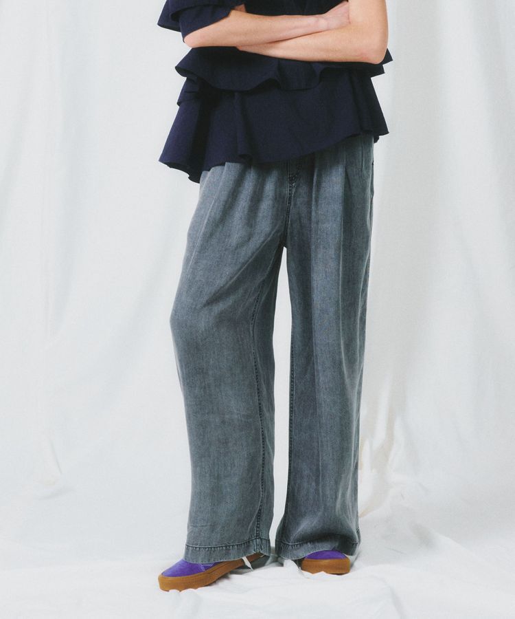 GARAGE OF GOOD CLOTHING「ドロストイージーデニムパンツ」|その他|Gray