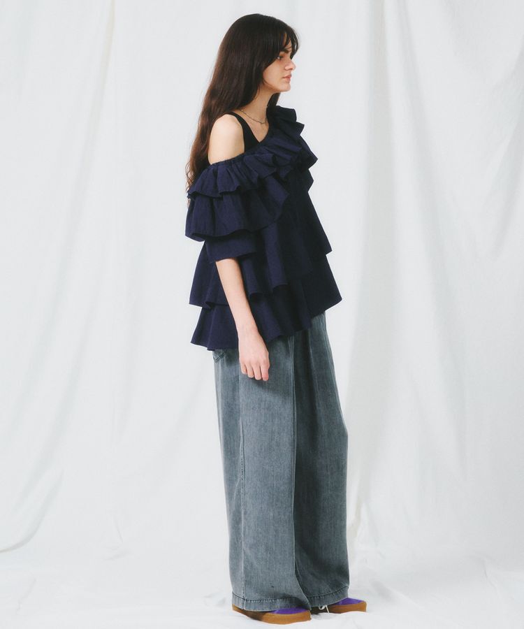 GARAGE OF GOOD CLOTHING「ドロストイージーデニムパンツ」|その他|