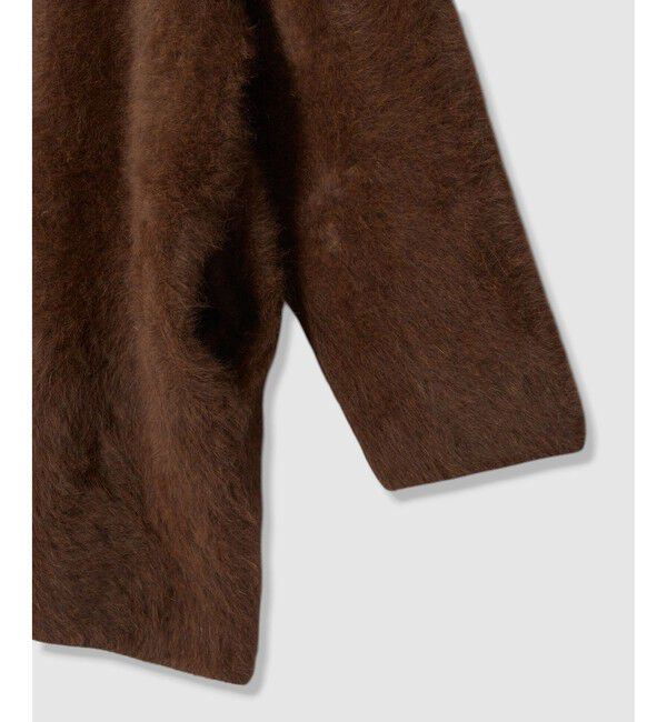 allureville「カシミヤブレンドファー加工コート」|ダッフルコート|