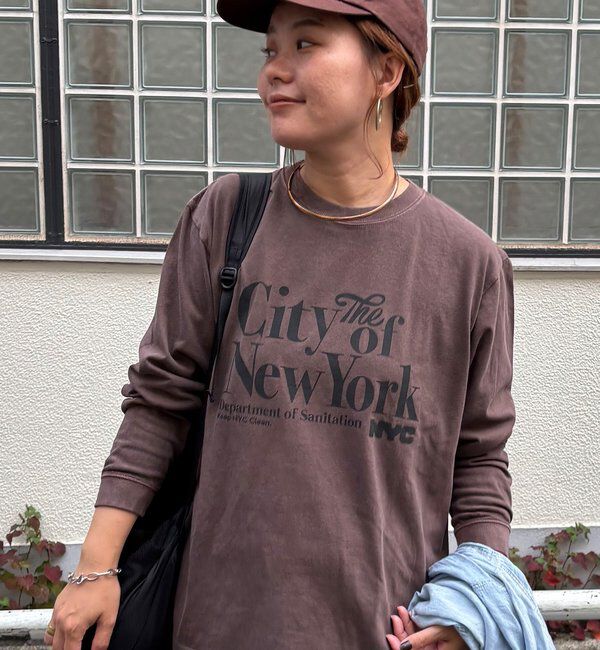  「【＠remi_usus企画&times;GOOD ROCK SPEED別注】NYC ロンT」|プルオーバー|