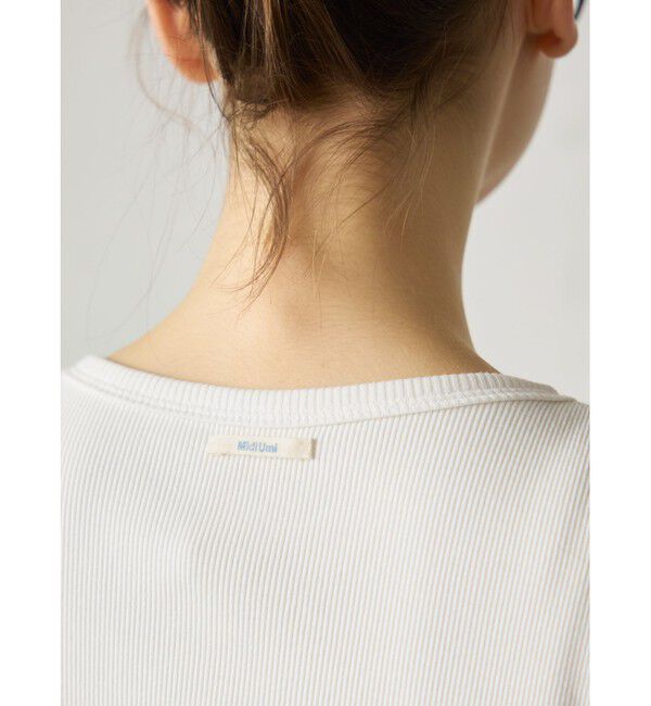 MidiUmi「MidiUmi カップ付きロンT」|Tシャツ・カットソー|