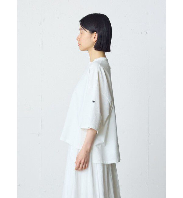 MidiUmi「MidiUmi モックネックワイドプルオーバー」|Tシャツ・カットソー|