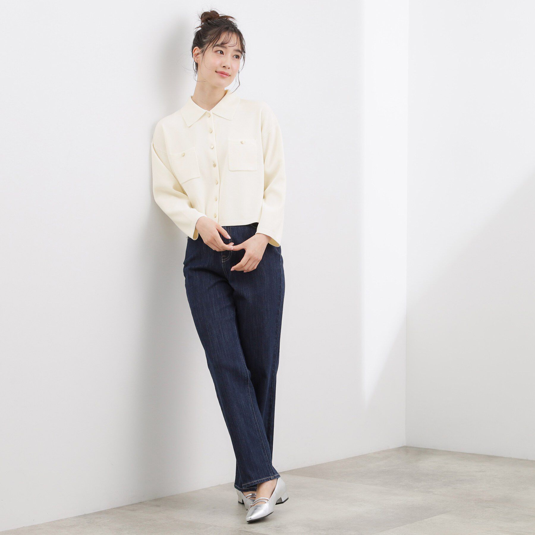 grove「高評価！一枚でも羽織でも、大人のTOPS風カーディガン」|カーディガン|