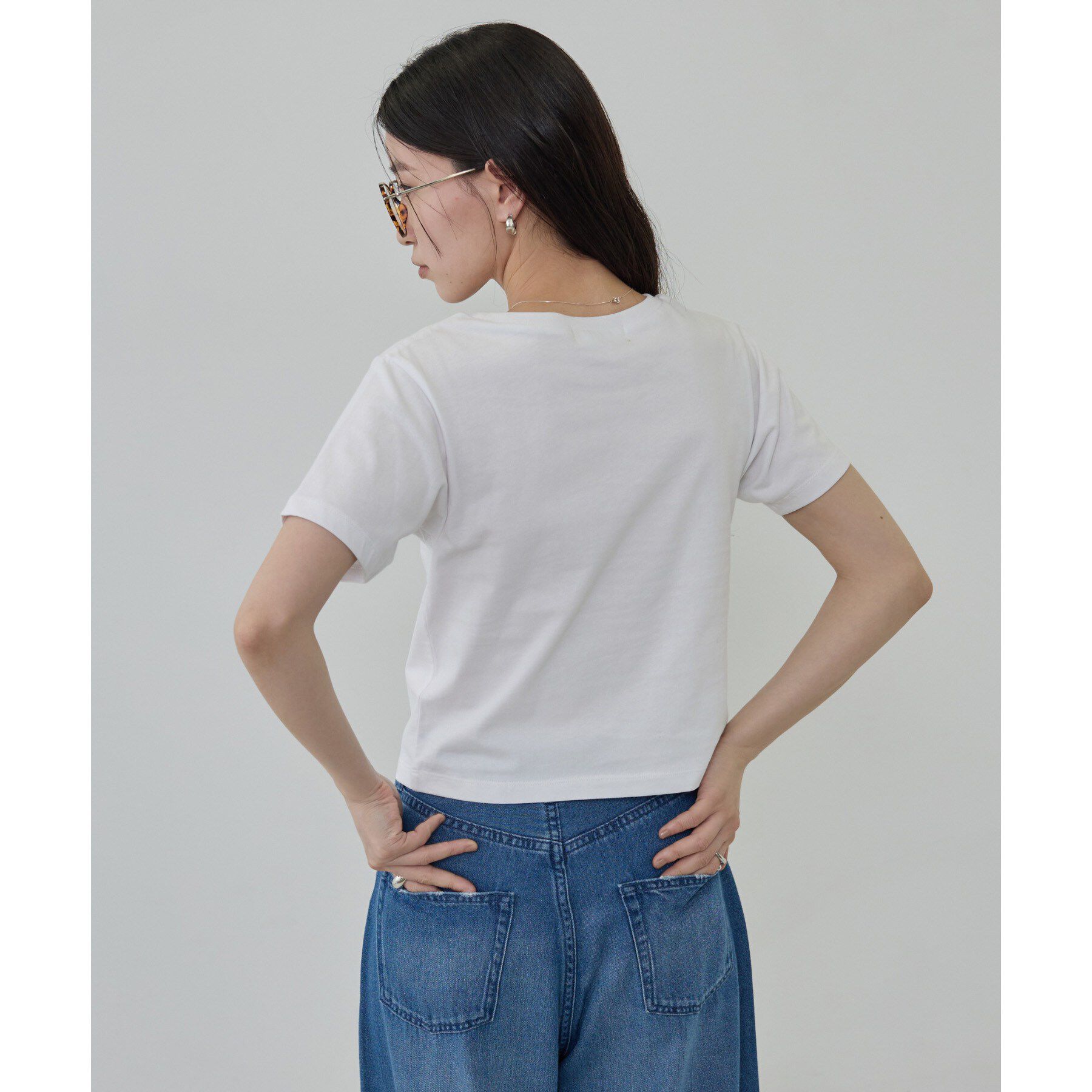 GALLEST「箔プリント コンパクトTシャツ」|Tシャツ・カットソー|