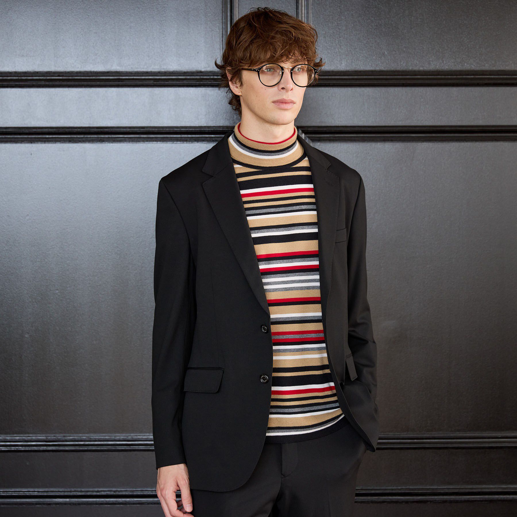 TAKEO KIKUCHI「【BOWLER HAT LABEL】CARREMANツイルジャージ　ジャケット」|テーラードジャケット|