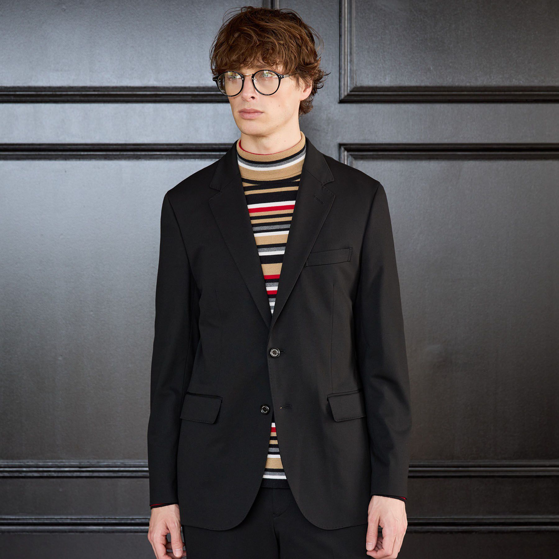 TAKEO KIKUCHI「【BOWLER HAT LABEL】CARREMANツイルジャージ　ジャケット」|テーラードジャケット|