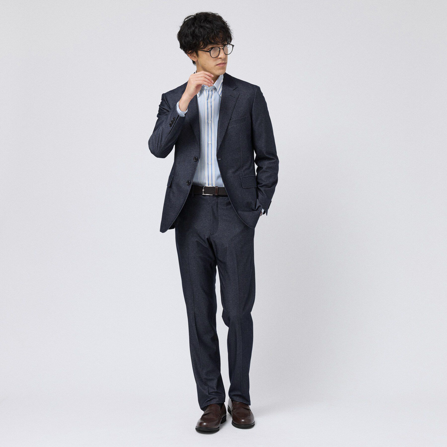TAKEO KIKUCHI「【360&deg;ストレッチ】デニムライクジャージ パンツ」|その他|