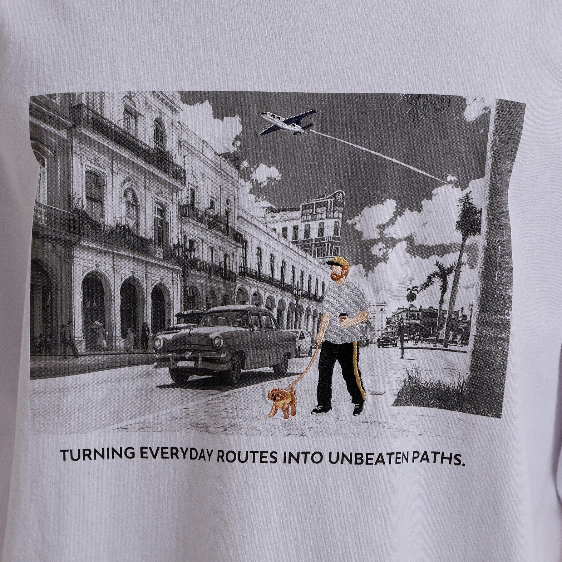 tk.TAKEO KIKUCHI「フォト＆刺繍Tシャツ」|Tシャツ・カットソー|