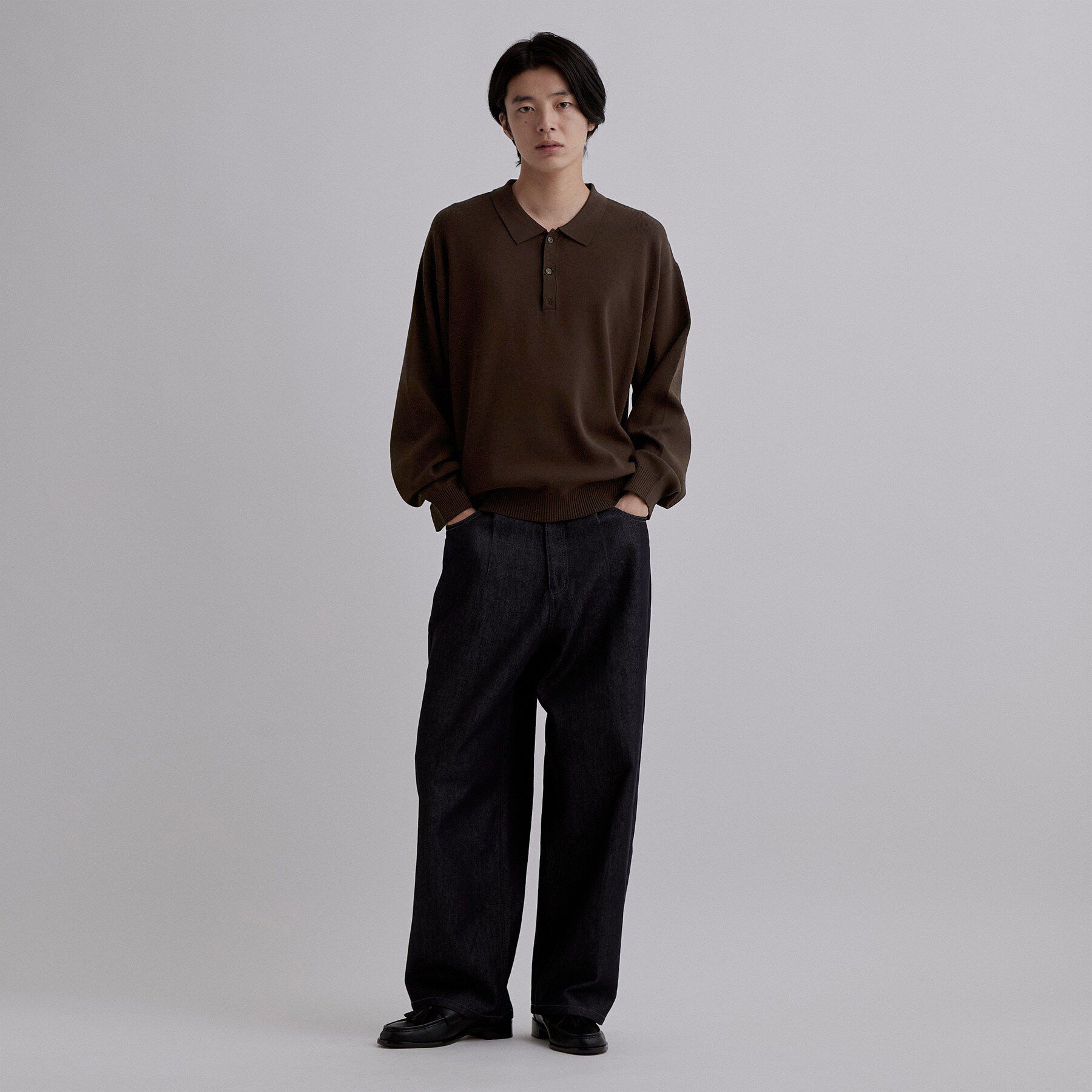 tk.TAKEO KIKUCHI「CARE FREE KNITポロシャツ」|ニット・セーター|