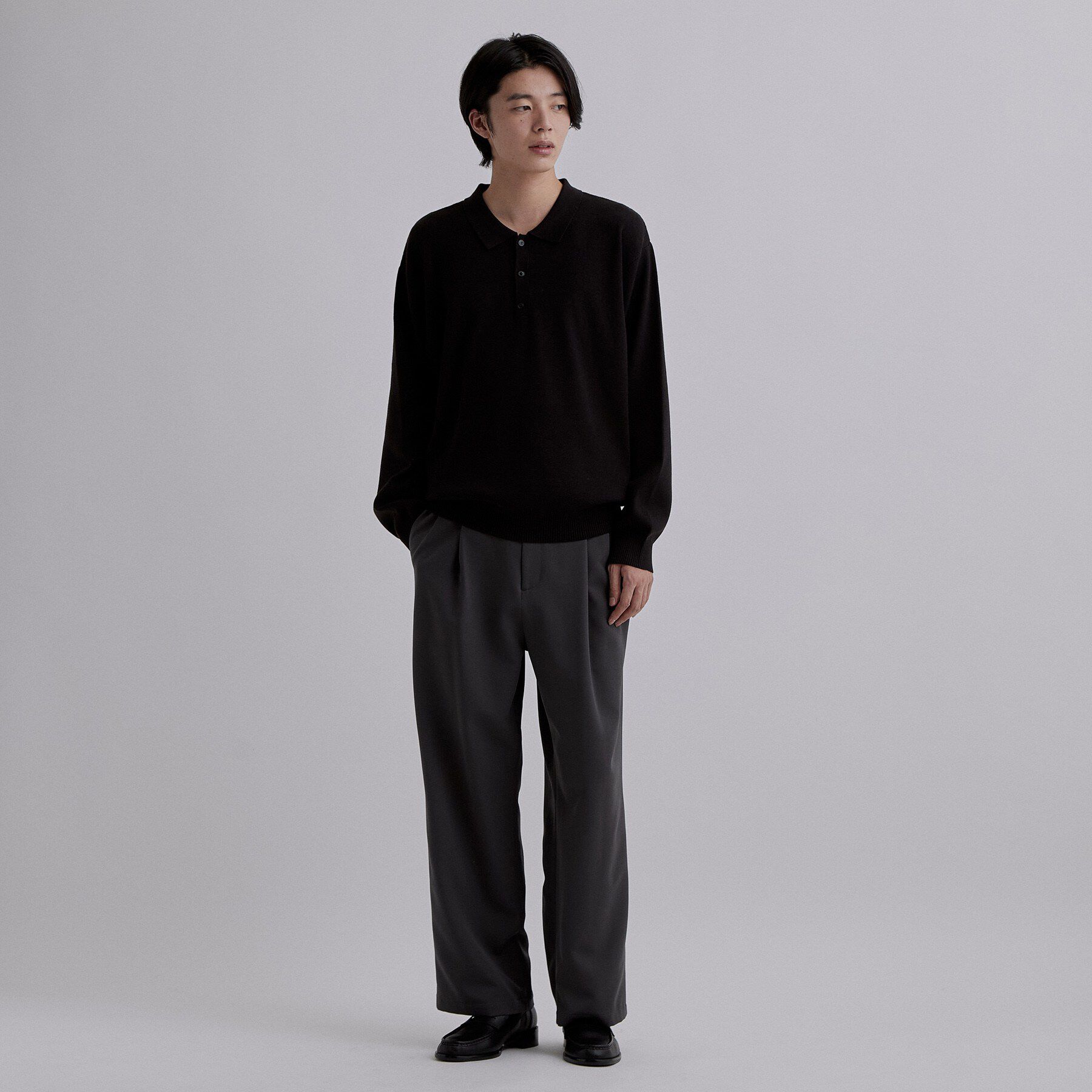 tk.TAKEO KIKUCHI「CARE FREE KNITポロシャツ」|ニット・セーター|