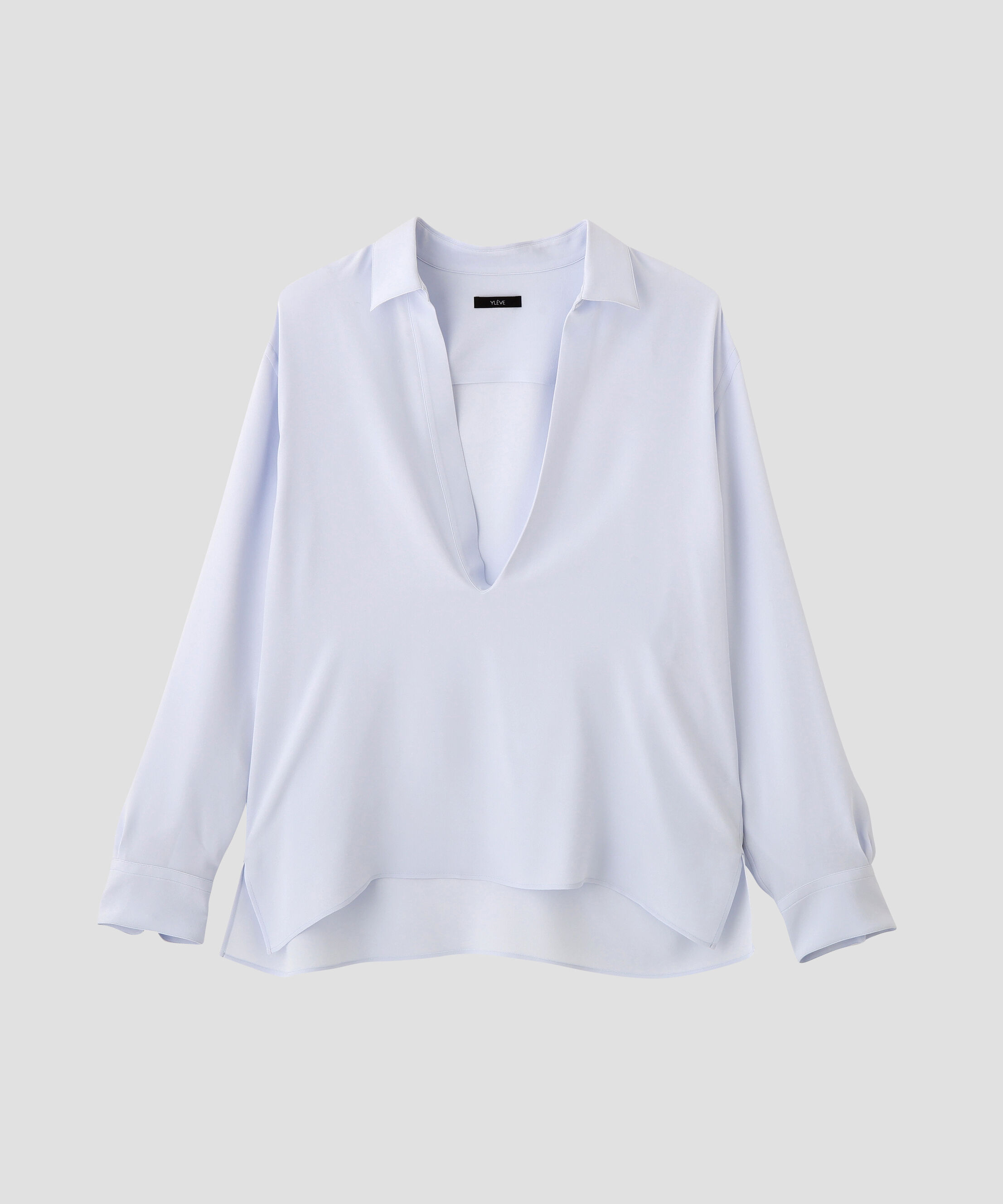 YLEVE 「YLEVE / SILK DE CHINE SKIPPER SHIRT」|シャツ・ブラウス|