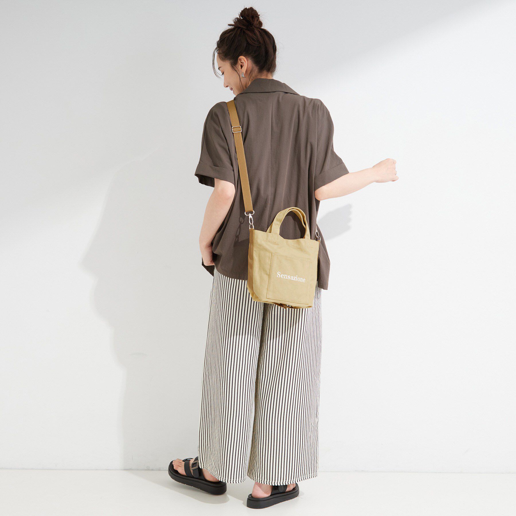 SHOO･LA･RUE「【3WAY】キャンバスミニトートバッグ」|トートバッグ|