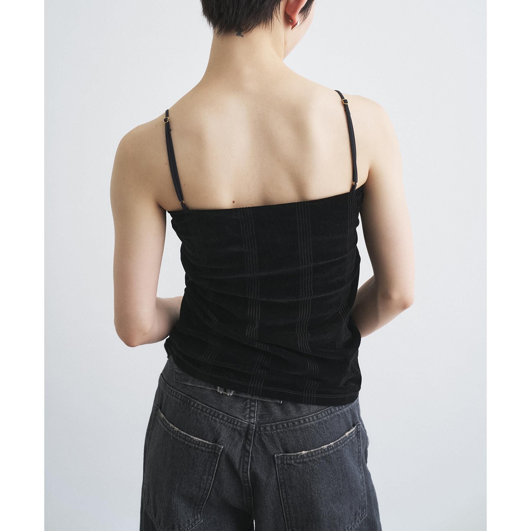 CODE A「【Cup-in】Robert P． Miller｜Flocky bustier」|キャミソール|