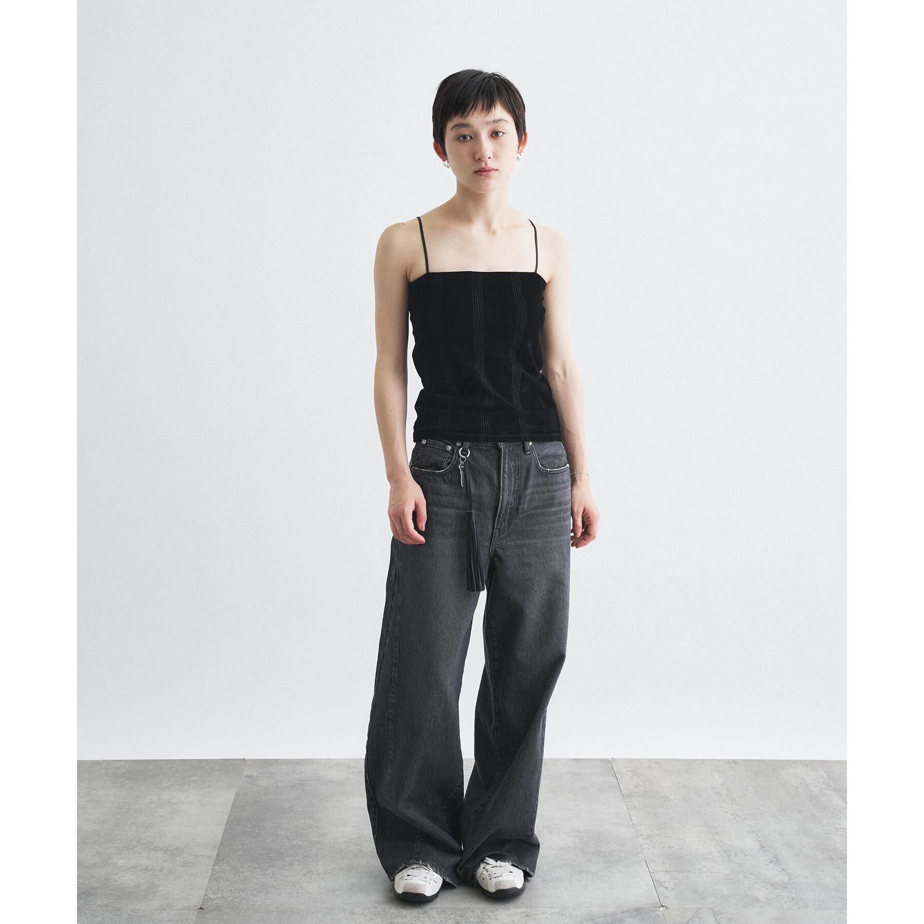 CODE A「【Cup-in】Robert P． Miller｜Flocky bustier」|キャミソール|