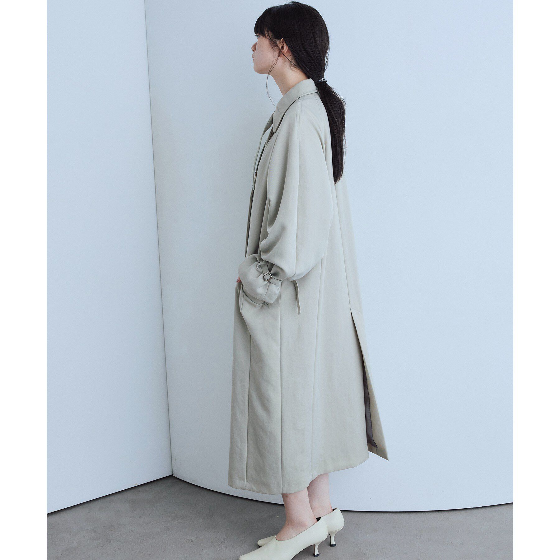 CODE A「light trench coat」|トレンチコート|