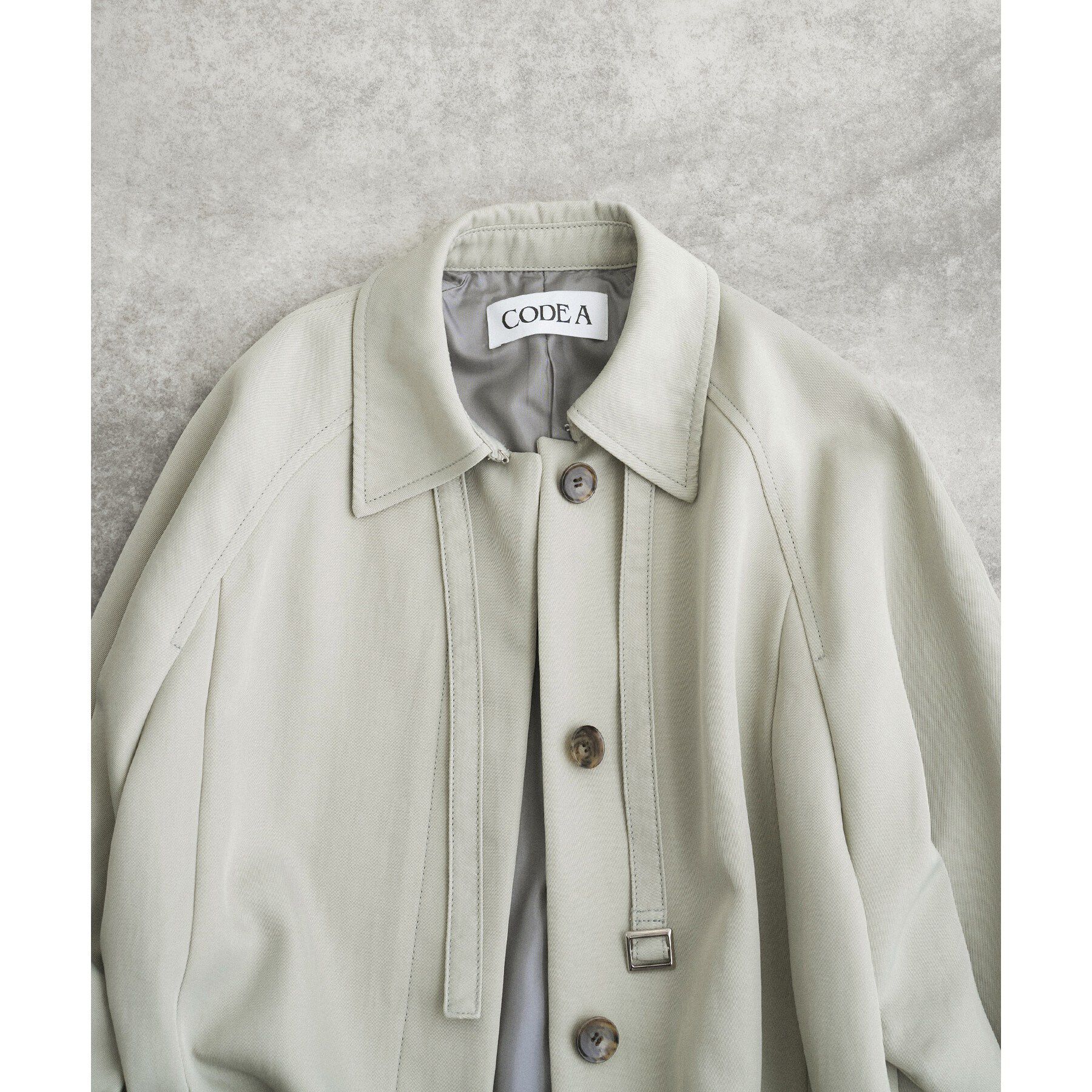 CODE A「light trench coat」|トレンチコート|