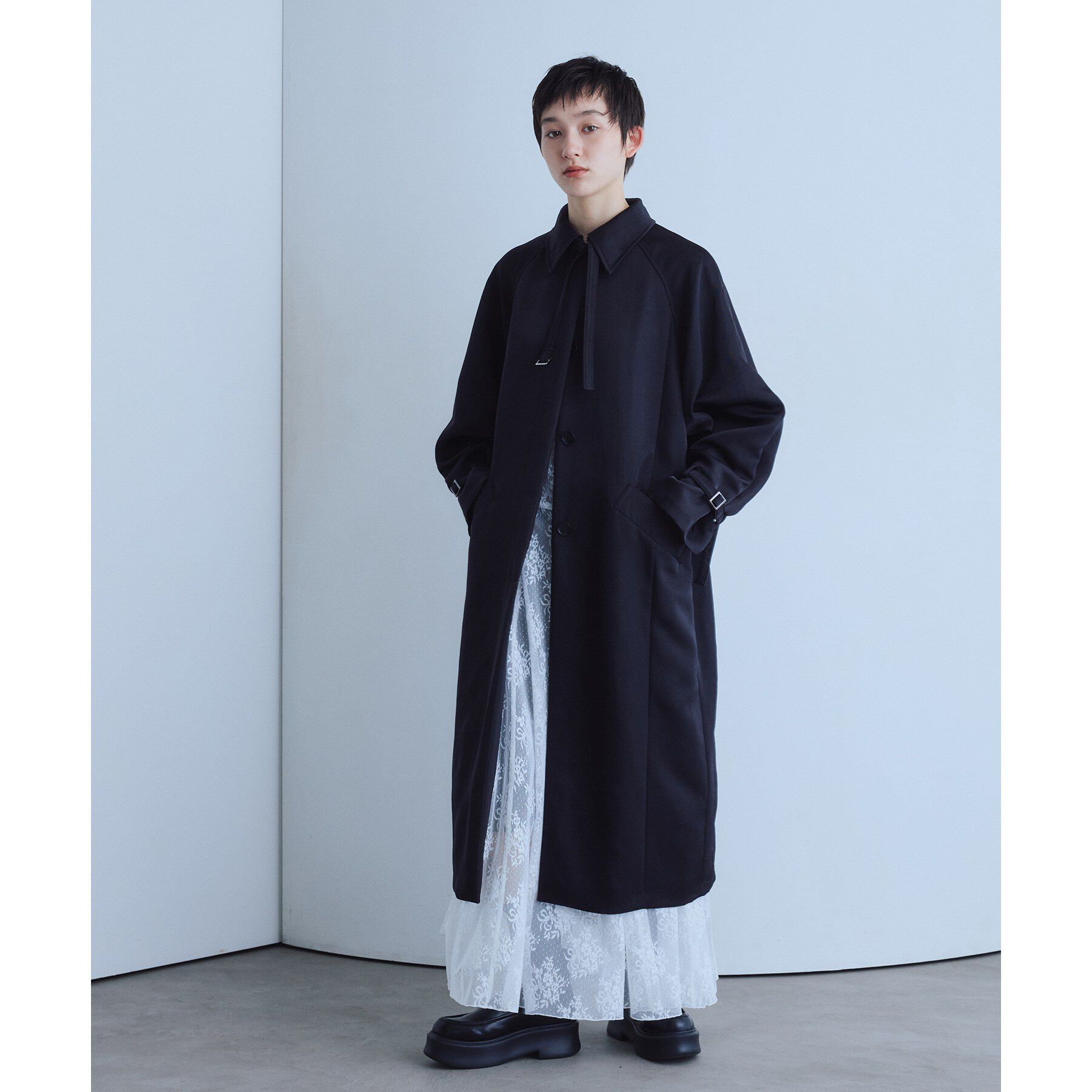 CODE A「light trench coat」|トレンチコート|