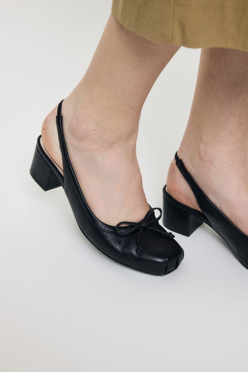 MOUSSY「SLING BACK BALLET HEEL シューズ」|サンダル|