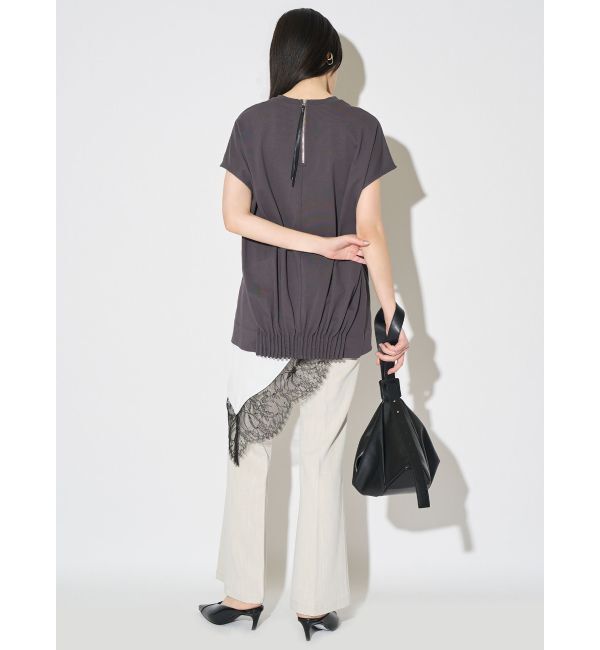 ELENDEEK「ASYMMETRY DRAPE CAMI」|キャミソール|